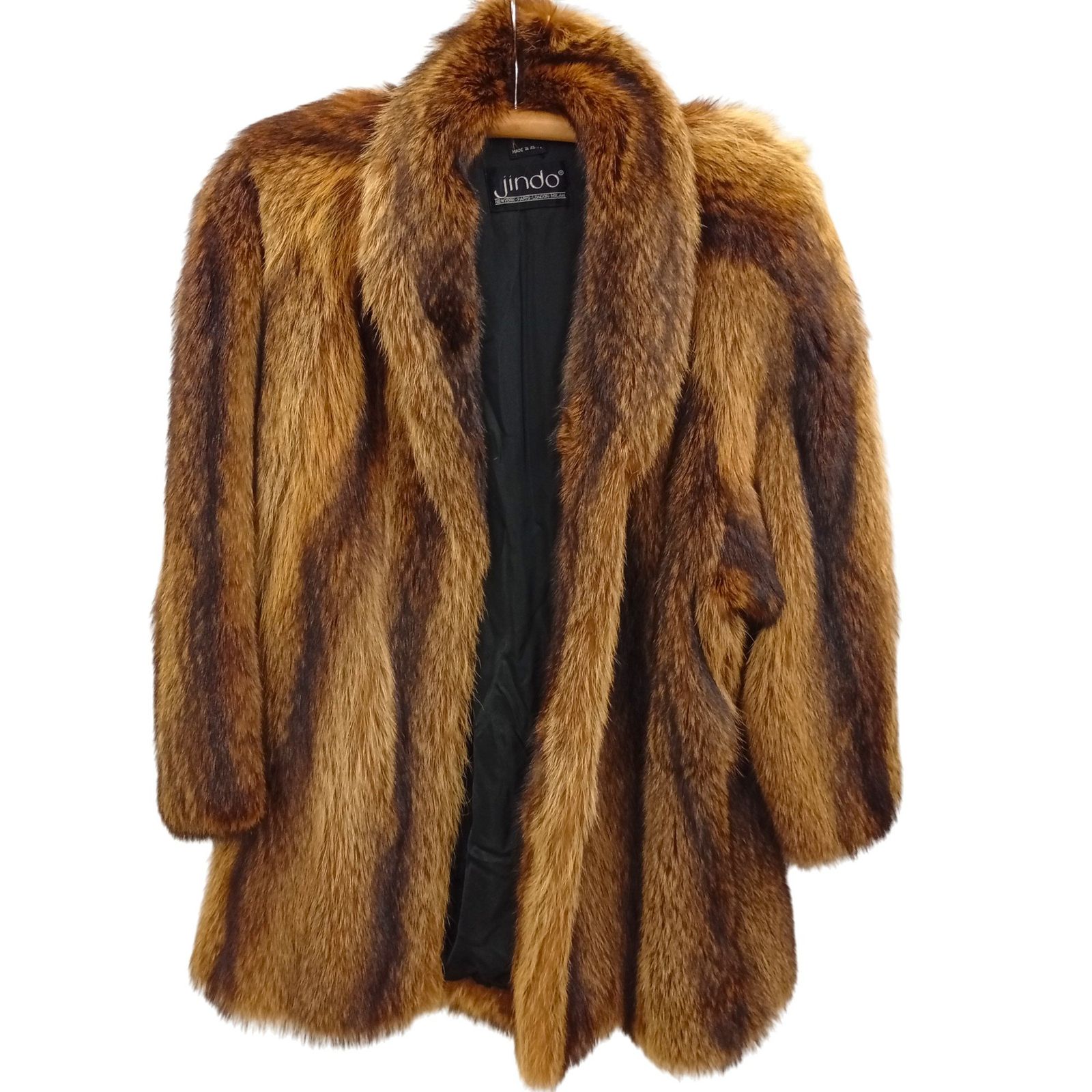高級 Jindo ファーコート 毛皮 ブラウン レディース M 高級 Jindo ファーコート 毛皮 ブラウン レディース M 楽天市場