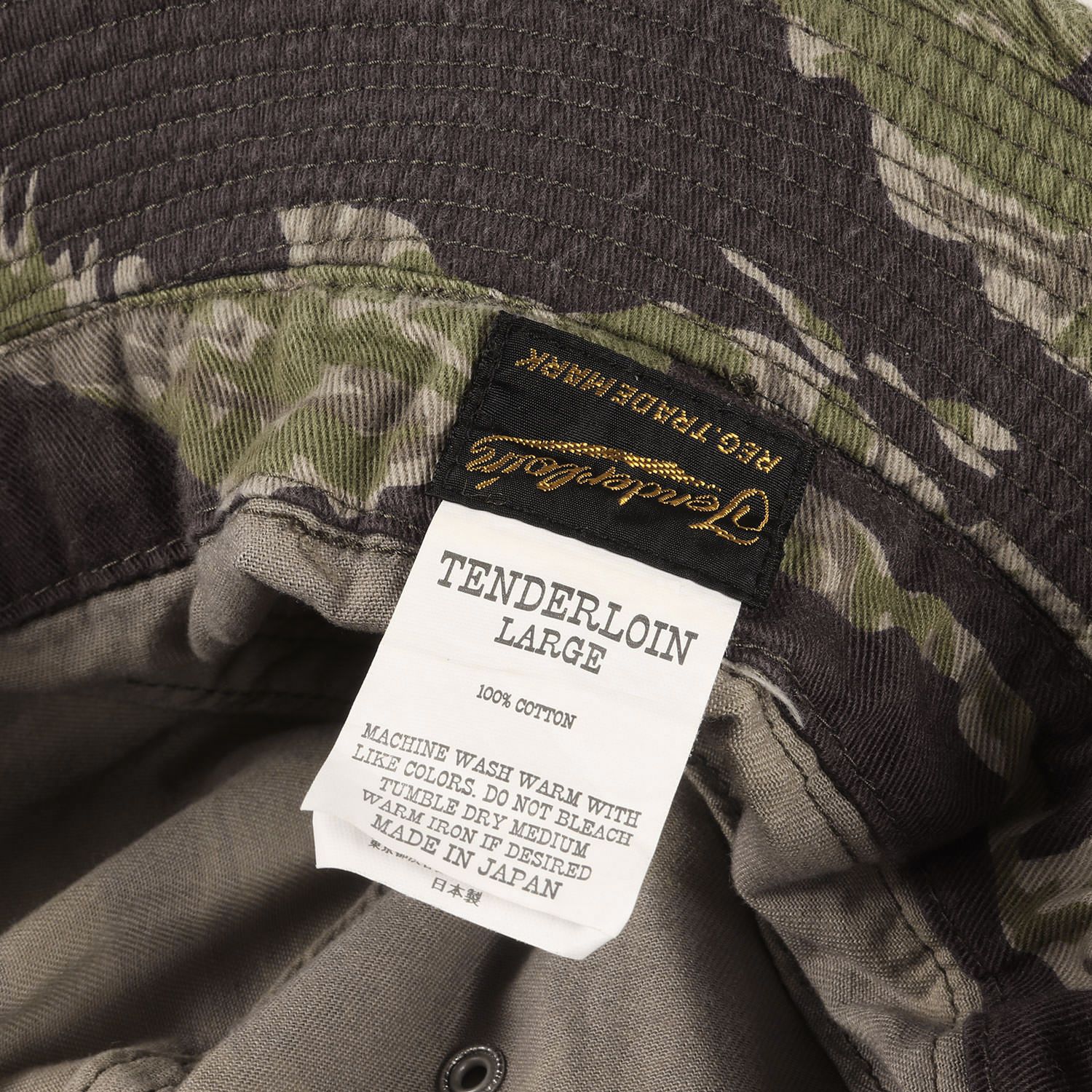 TENDERLOIN テンダーロイン ハット バンブーカモ サイズ:L | タイガー