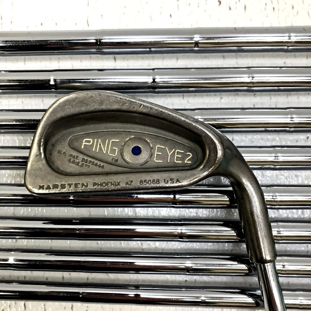 PING ピン アイアン EYE 2 青ドット ９本セット スチールシャフト FLEX 不明 427