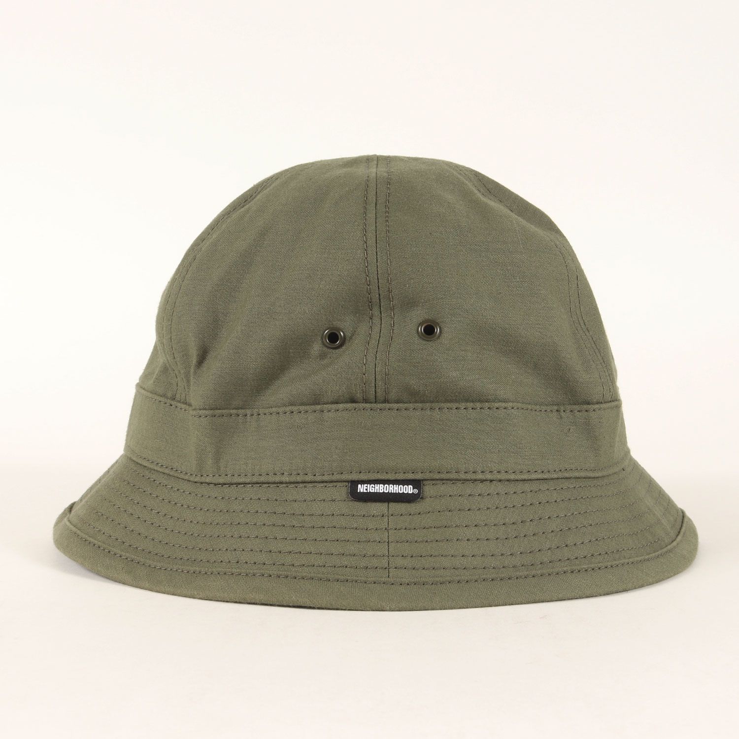 美品】NEIGHBORHOOD ネイバーフッド ハット オリーブドラブ サイズ:L