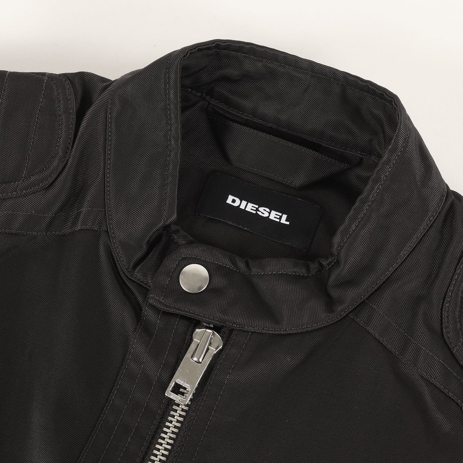 DIESEL ディーゼル ジャケット ブラック 黒 サイズ:XL | コットン