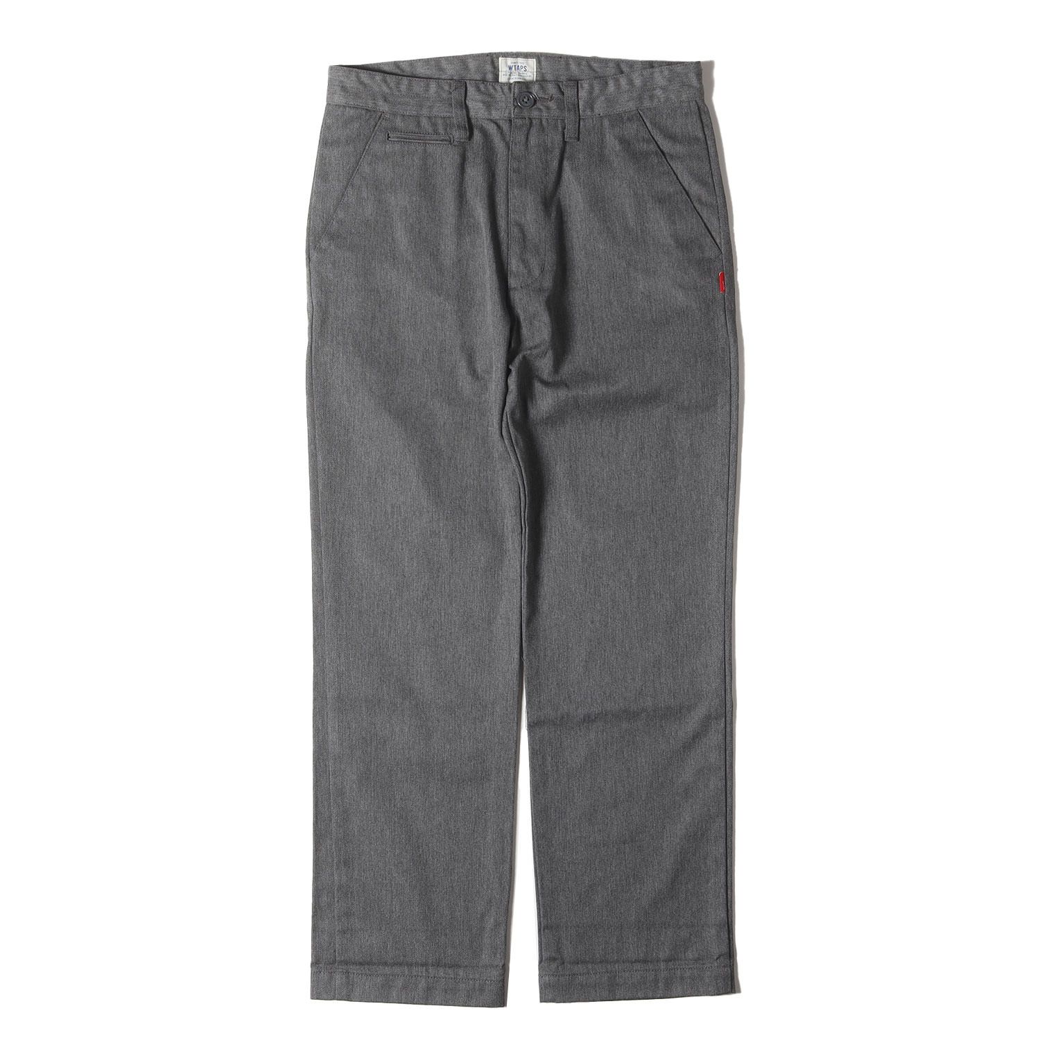美品】WTAPS ダブルタップス パンツ グレー サイズ:S | T/Cツイル