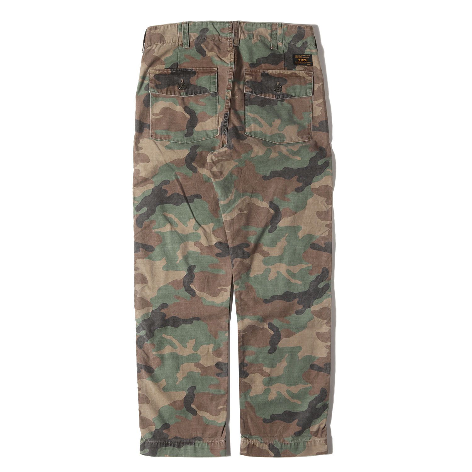 WTAPS ダブルタップス パンツ ウッドランドカモ サイズ:S | ウッド