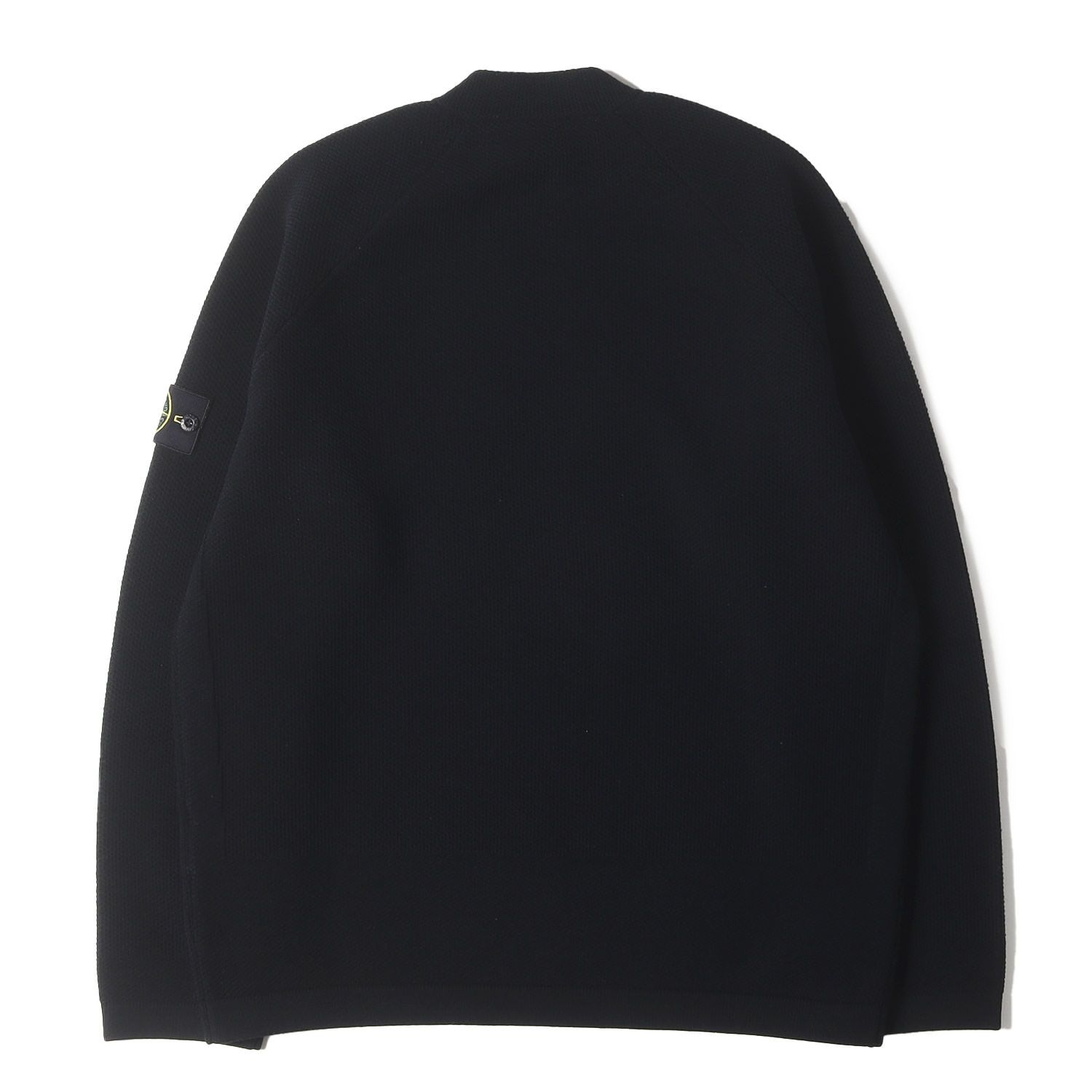 美品】STONE ISLAND ストーンアイランド ニット ブラック 黒 サイズ:XL
