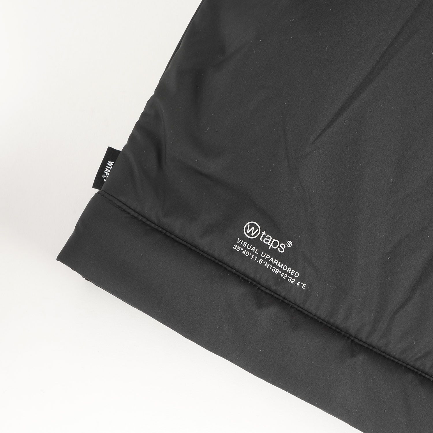 新品】WTAPS ダブルタップス ジャケット ブラック 黒 サイズ:01 | 25AW