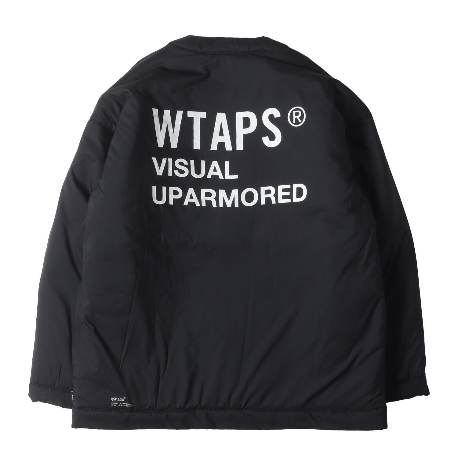 新品】WTAPS ダブルタップス ジャケット ブラック 黒 サイズ:01 | 25AW