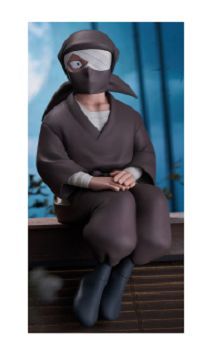 忍たま乱太郎 ぬーどるストッパーフィギュア 雑渡昆奈門 - メルカリ