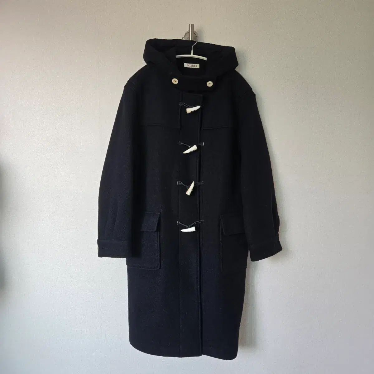 ミュレット ダークネイビー ダッフルコート レディース コート