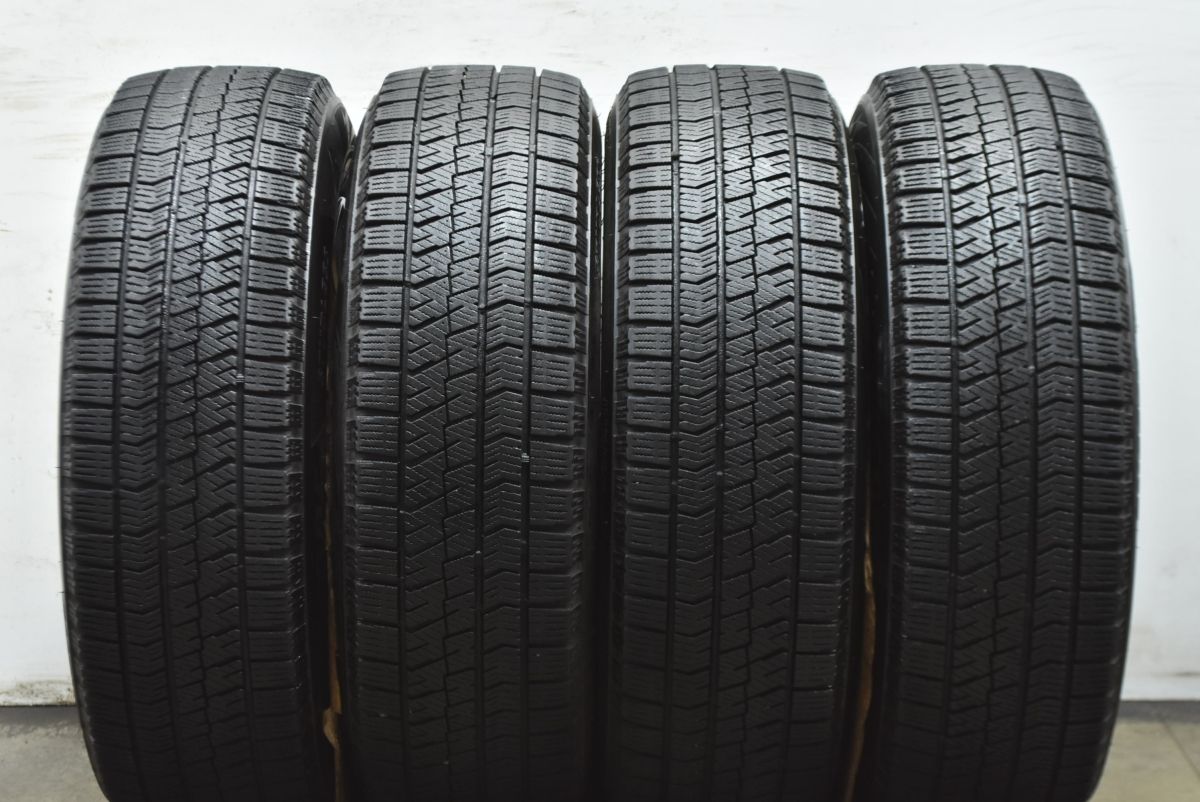 【15インチ】【スタッドレスタイヤ】【ホイール・ナット付】ブリザック・バルミナ スタッドレス】バルミナ 15in 6J +53 PCD114.3 ブリヂストン