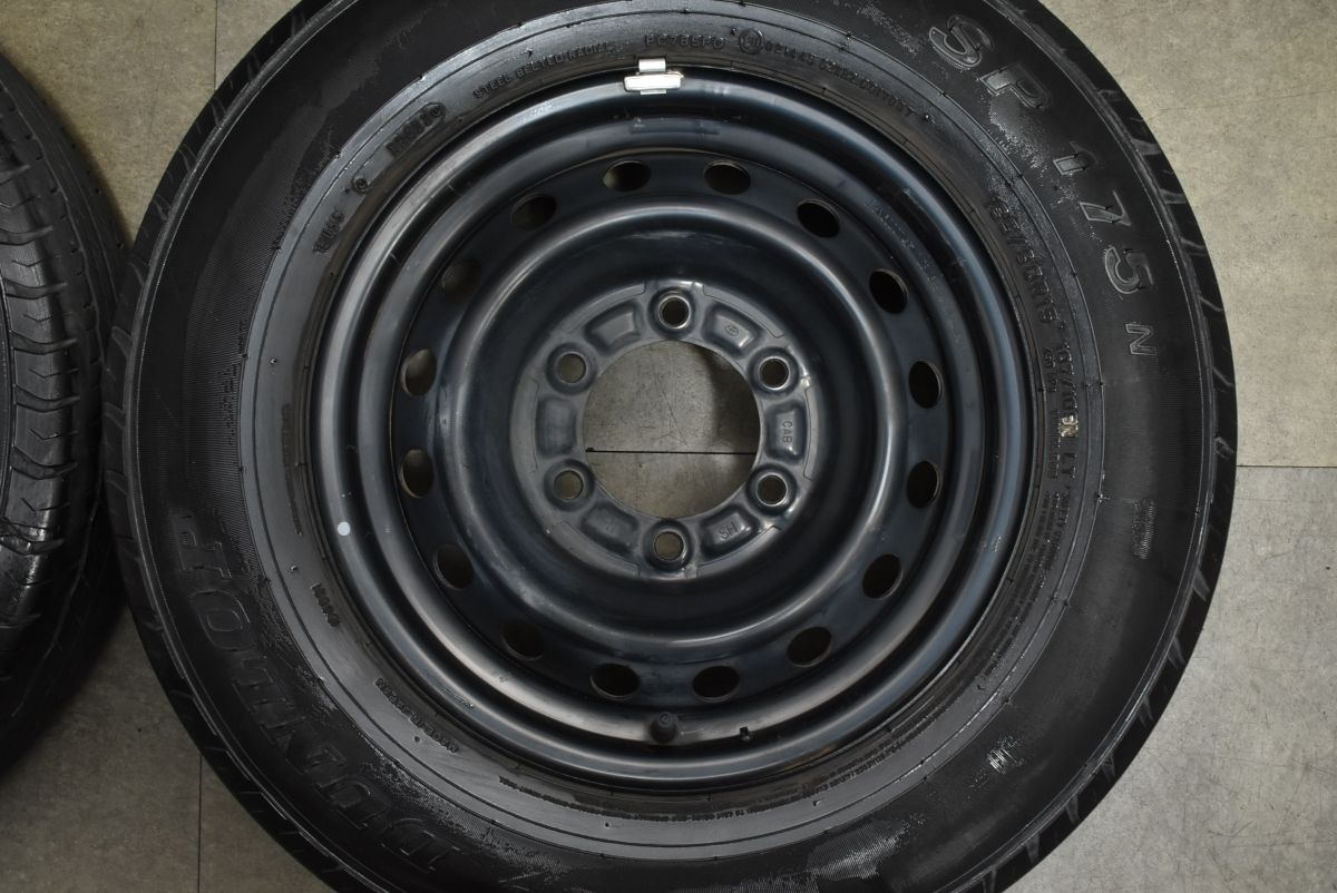 交換用に】トヨタ 200 ハイエース 純正 15in 6J +35 PCD139.7