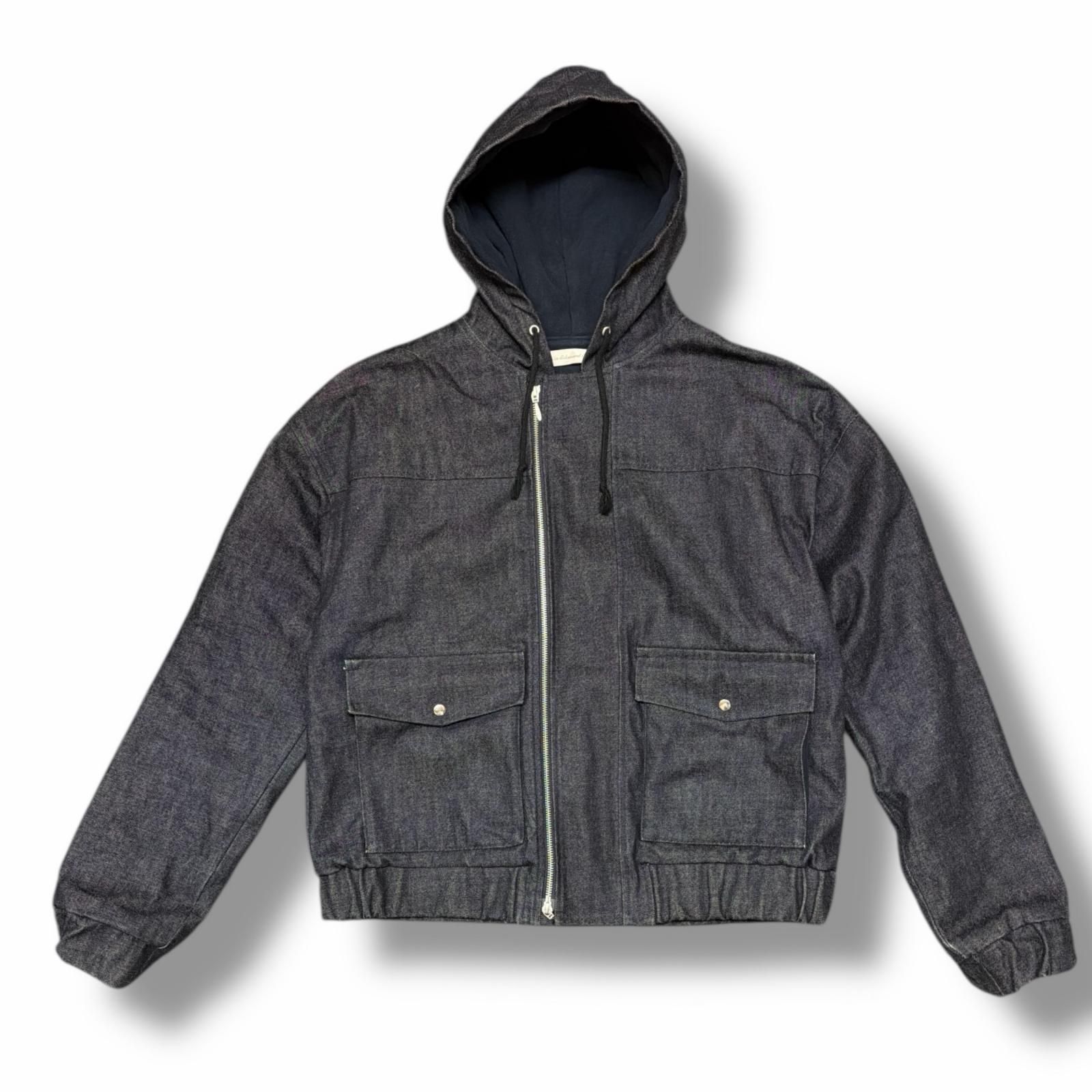 ABELIA EDOWARD GOUCHA RIVER PARKA ダブルジップデニムジャケット