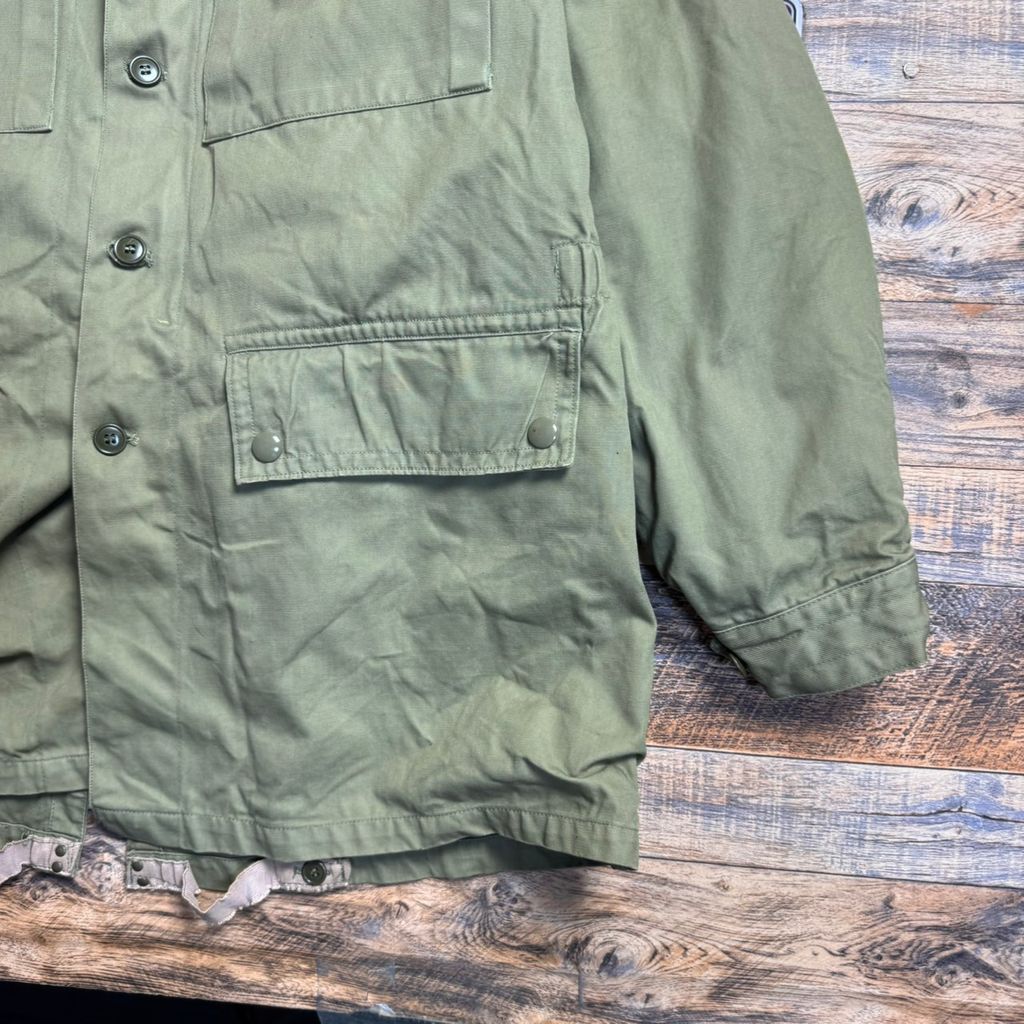 イタリア軍 実物 パラシュートジャケット チンスト付き 初期型