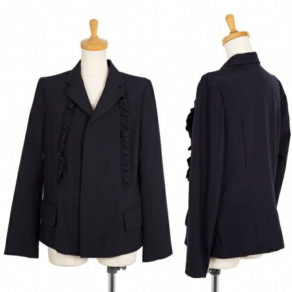 robe de chambre コムデギャルソン　ジャケット　フリル　レース 00s robe de chambre COMME des GARCONS ローブドシャンブル