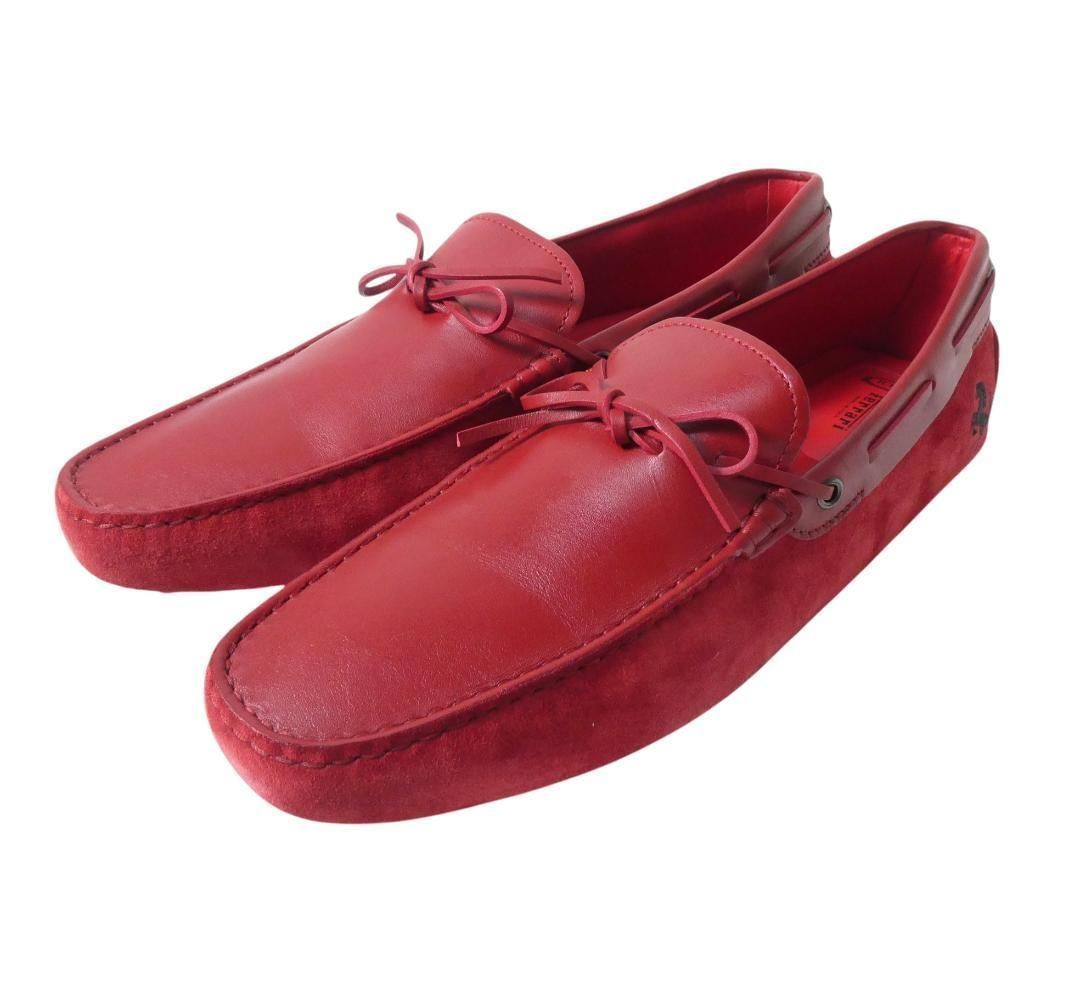 未使用 TOD'S トッズ Ferrari フェラーリ コラボ サイズ11.5 約30