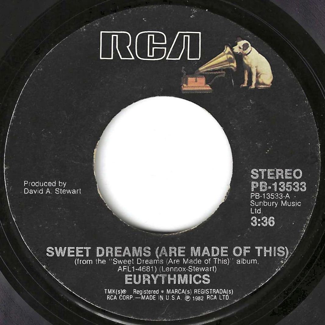 Eurythmics Sweet Dreams (Are Made Of This) / I Could Give You (A