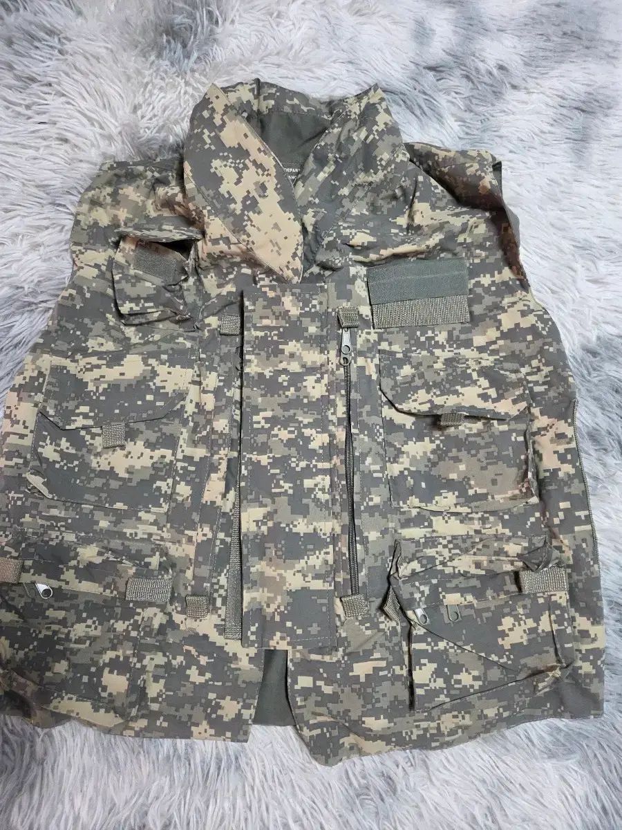 ミリタリー USA パータン ベスト L