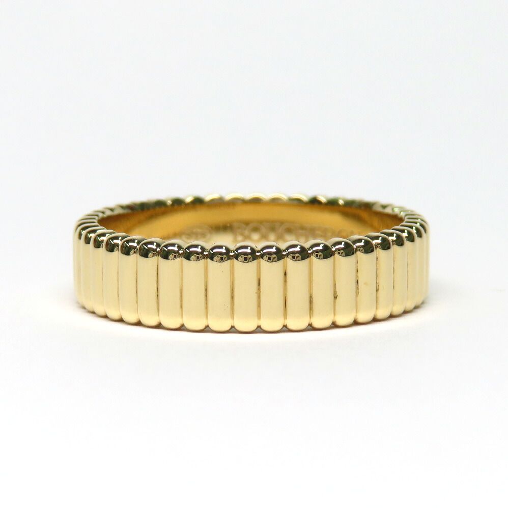 名古屋】ブシュロン キャトル グログラン リング 57 750YG K18