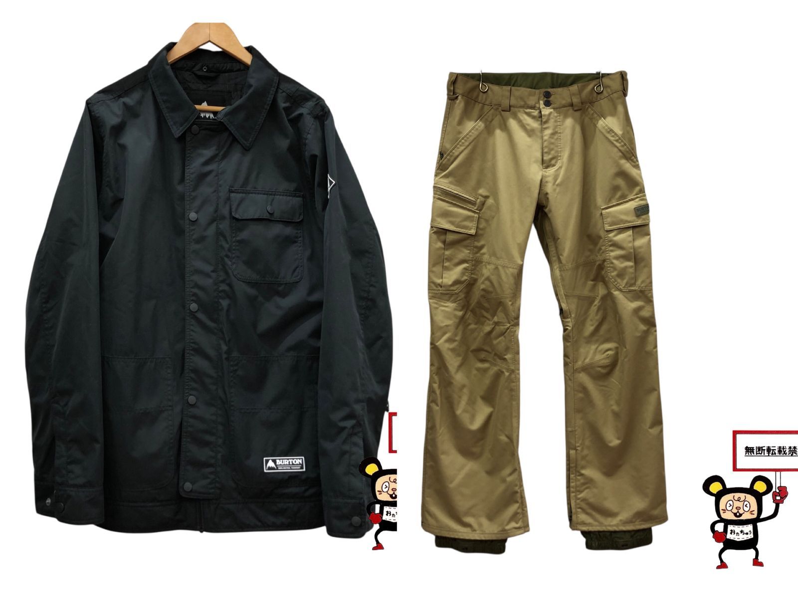 70 BURTON スノーボードウェアセットアップ