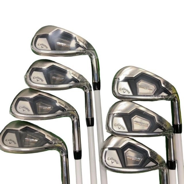 中古】 キャロウェイ ROGUE ST MAX OS 7S アイアンセット IR 純正特注
