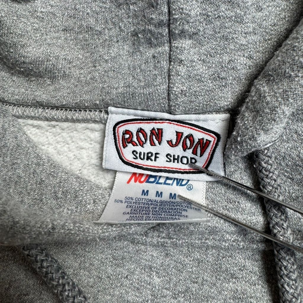 90s RON JON SURF SHOP ロンジョン ロゴ プリント スウェットパーカー