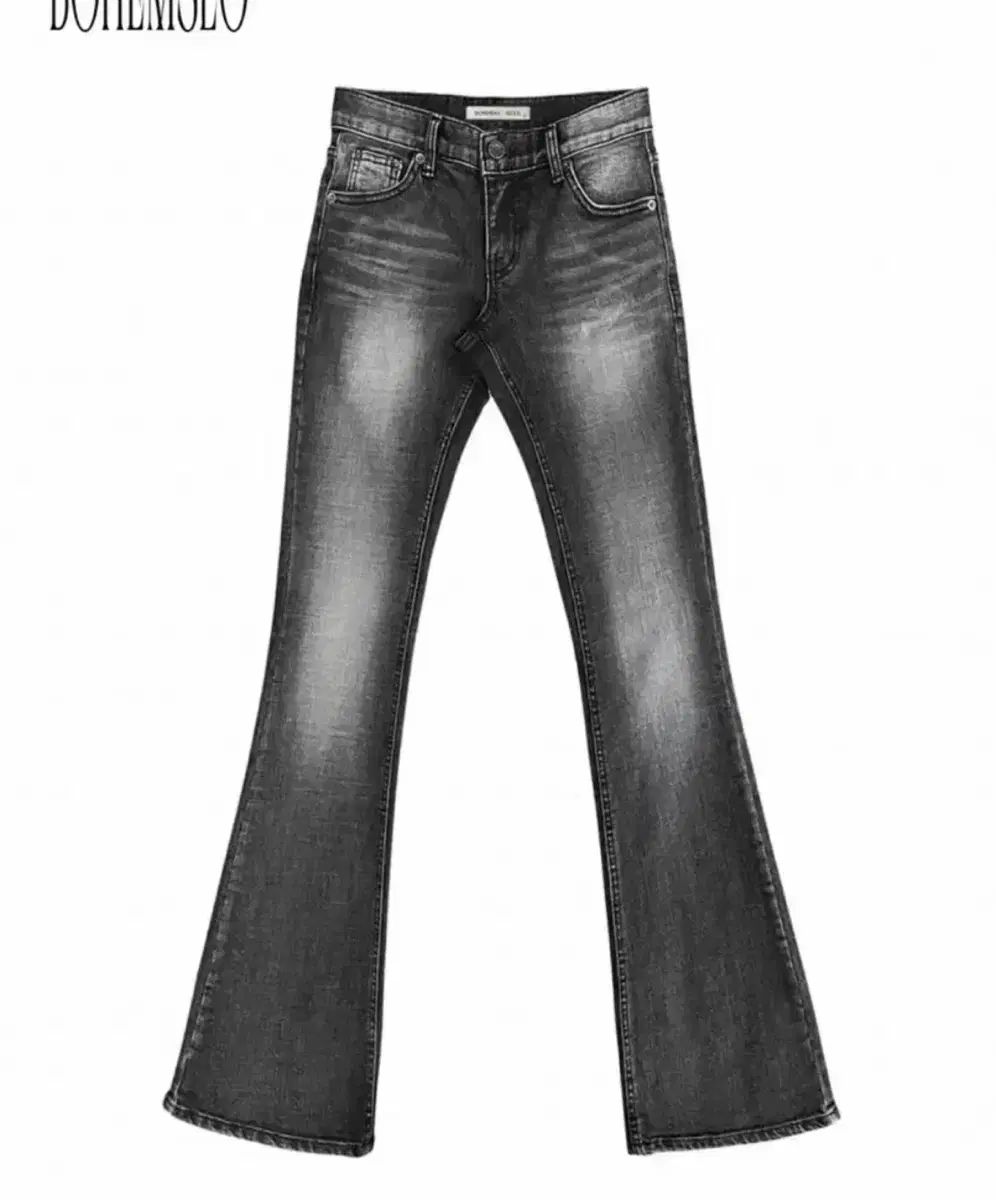 BOHEMSEO ボヘミアンソウル デニム ブーツカット パンツ S