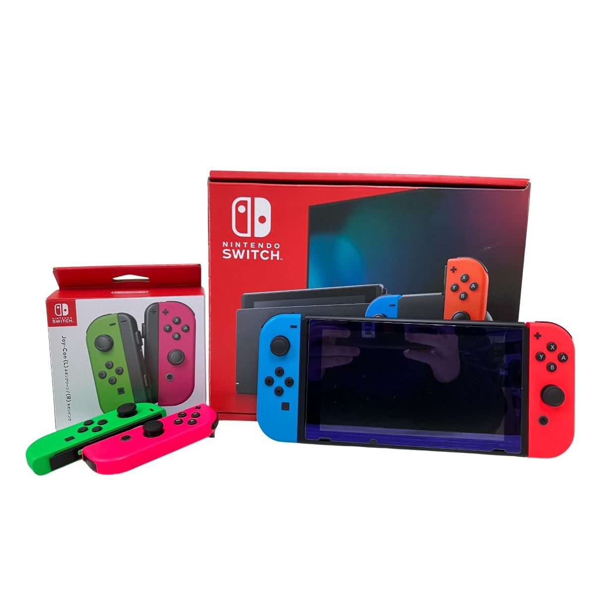Nintendo 任天堂 Switch HAC-001-01 サプライ品セット ゲーム機