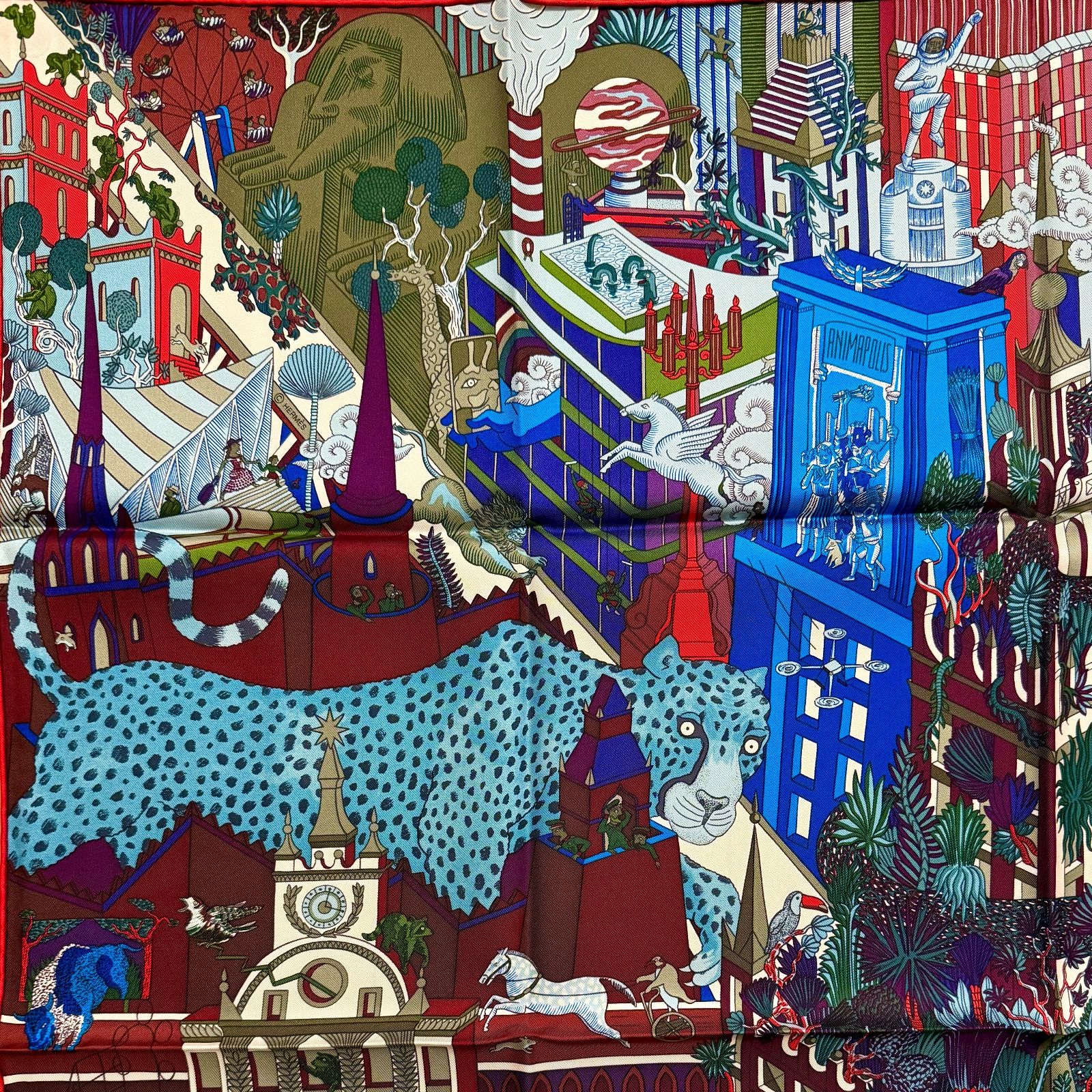 シルクスカーフ カレ90