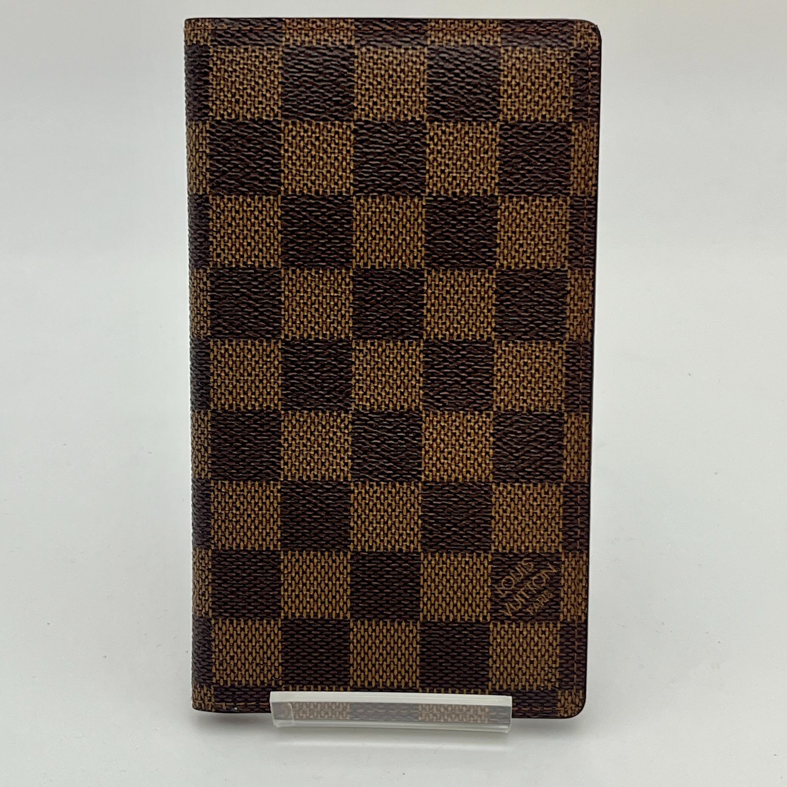 LOUIS VUITTON R 20703 ダミエ エベヌ アジェンダポッシュ 手帳カバー ノート付き CA 0957 A 165