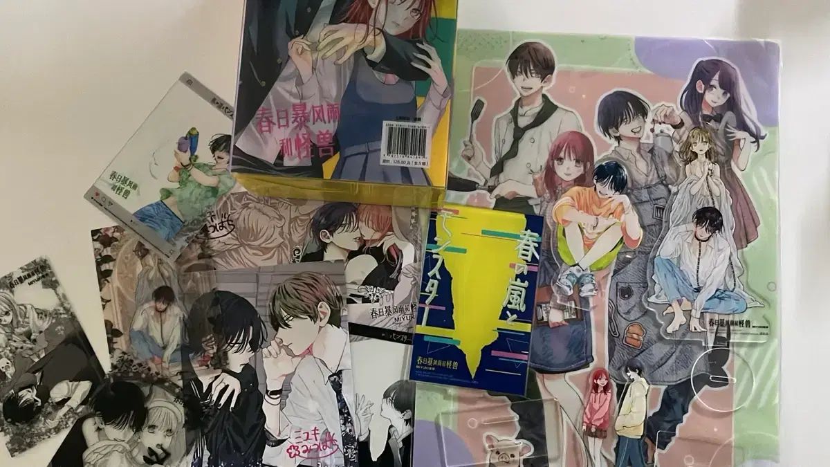 春の 嵐と MONSTER 中国 モデル 花とゆめ 付録