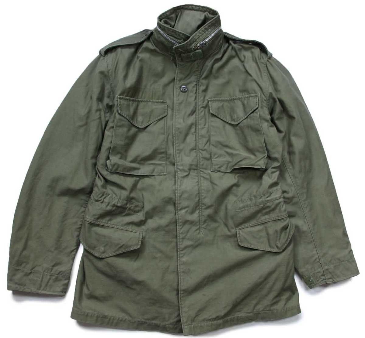 60s 米軍 U.S.ARMY M-65 フィールドジャケット 2nd オリーブグリーン 
