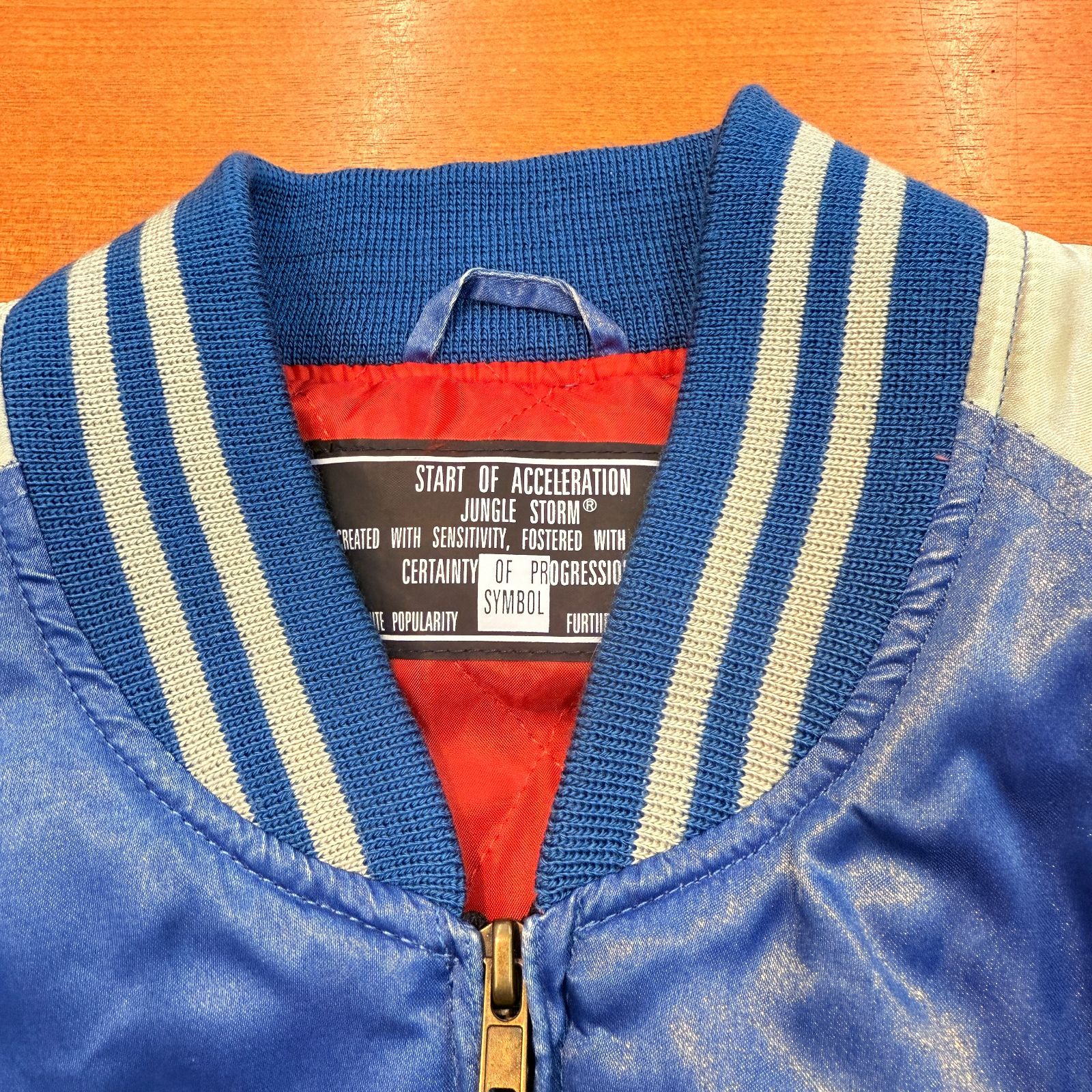 △▽△0106 JUNGLE STORM スカジャン YOKOSUKA 龍 刺繍 フリーサイズ