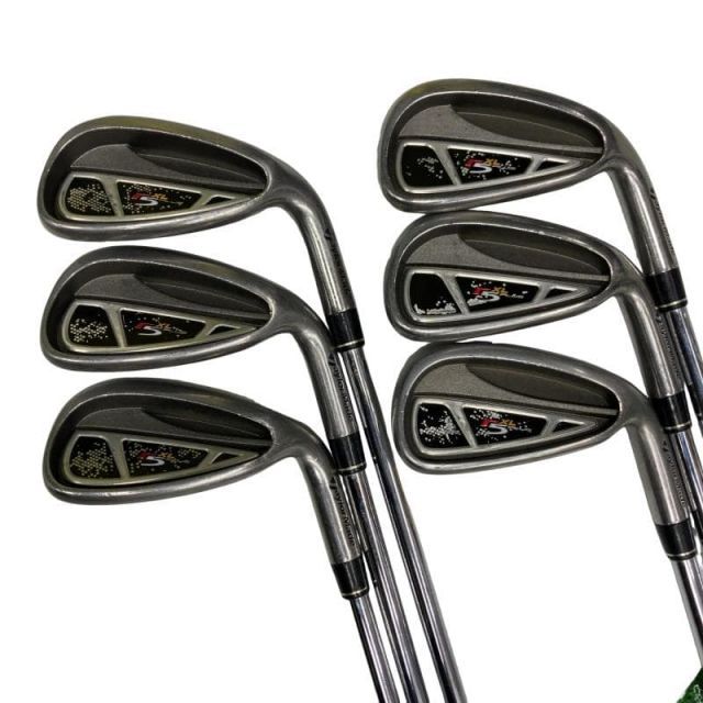 中古】 テーラーメイド r5 XL PLUS 6S アイアンセット IR T-STEP 90