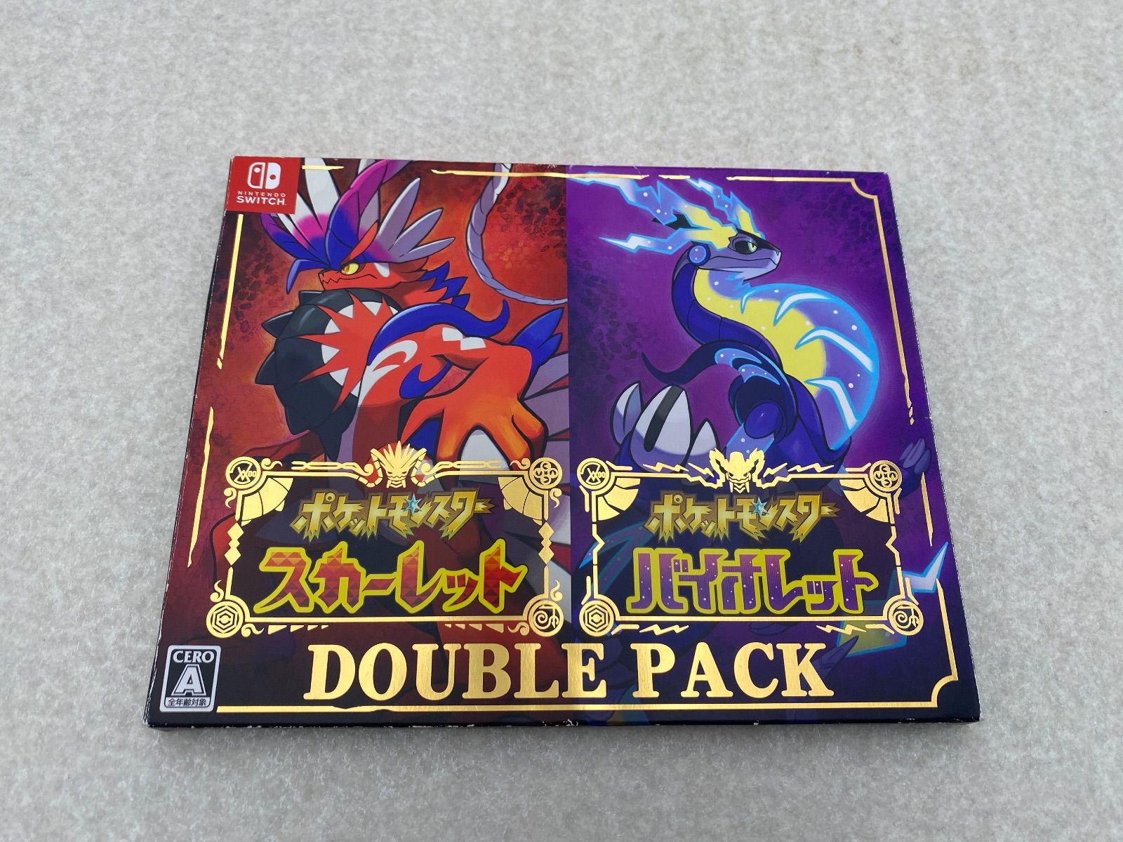 ポケットモンスター スカーレット バイオレット ダブルパック