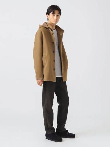 ビームスハート コート フーデッド スタンドカラー メンズ po b 2040560