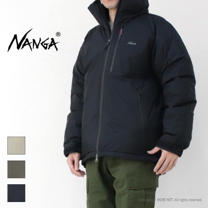 ナンガ オーロラスタンドカラーダウンジャケット メンズ AURORA STAND COLLAR DOWN JACKET ND 2341 1 A 302 モカグレーpo 5711 b 770