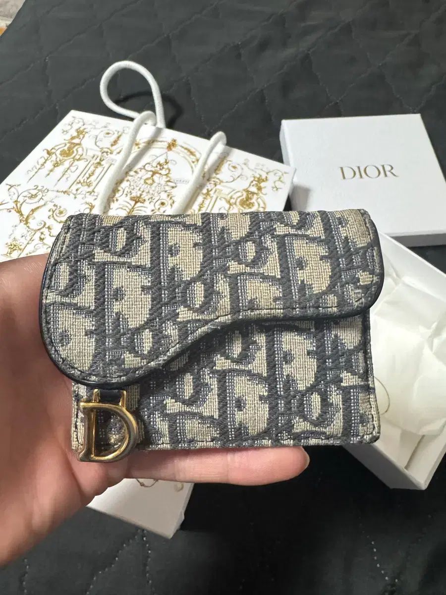 Dior オブリーク サドル 財布