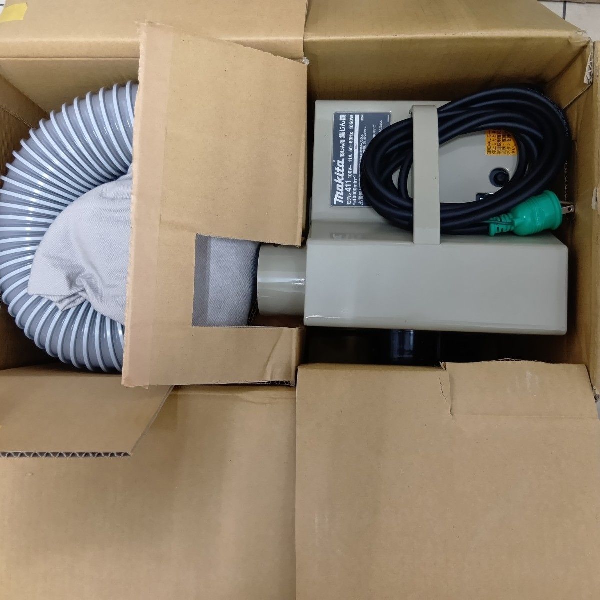 MAKITA マキタ 粉塵用集塵機 411 アイボリー ♥品 S 本体のみ コード式 100 v