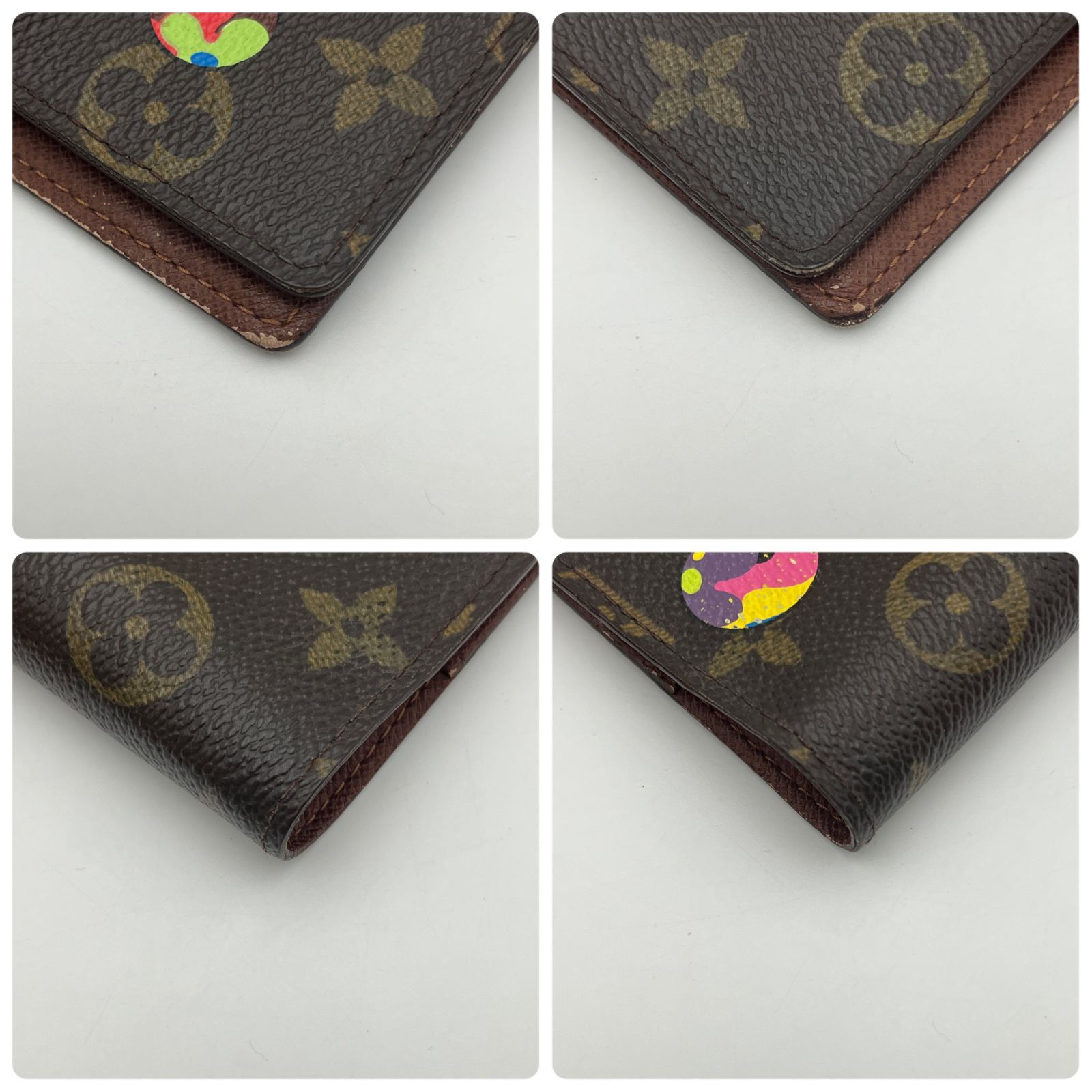  LOUIS VUITTON R 20011 モノグラム アジェンダPM 村上隆コラボ 手帳カバー CA 0094 A 166 カードケース 小物