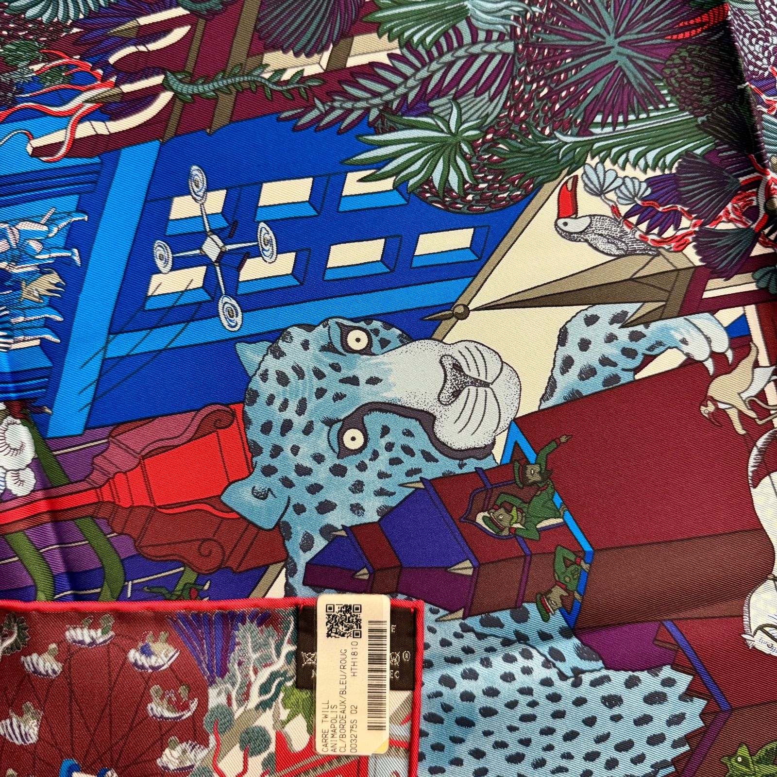 シルクスカーフ カレ90