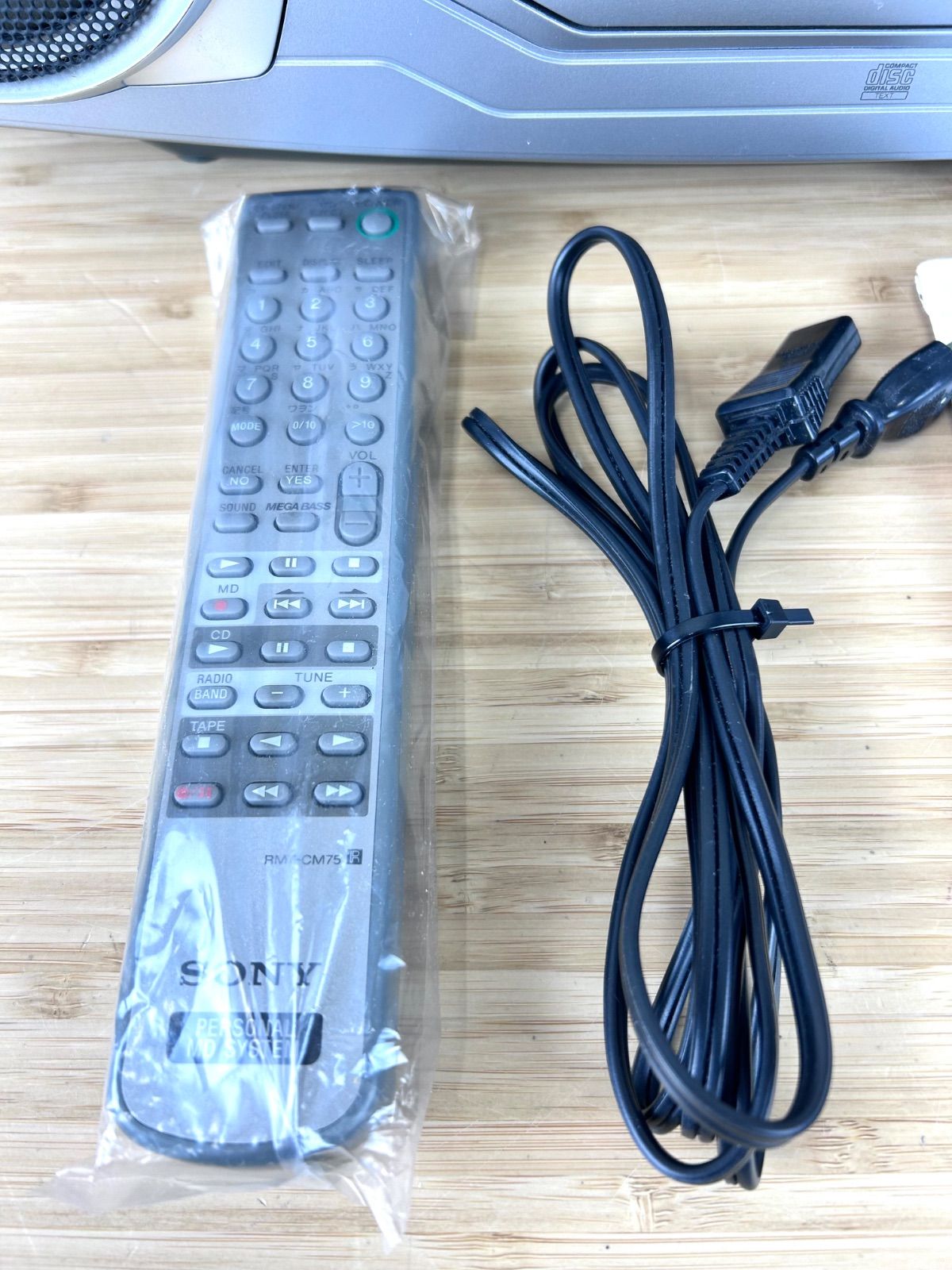ZS-M75 SONY - メルカリ ソニー 中古品SONY パーソナルミニディスク 