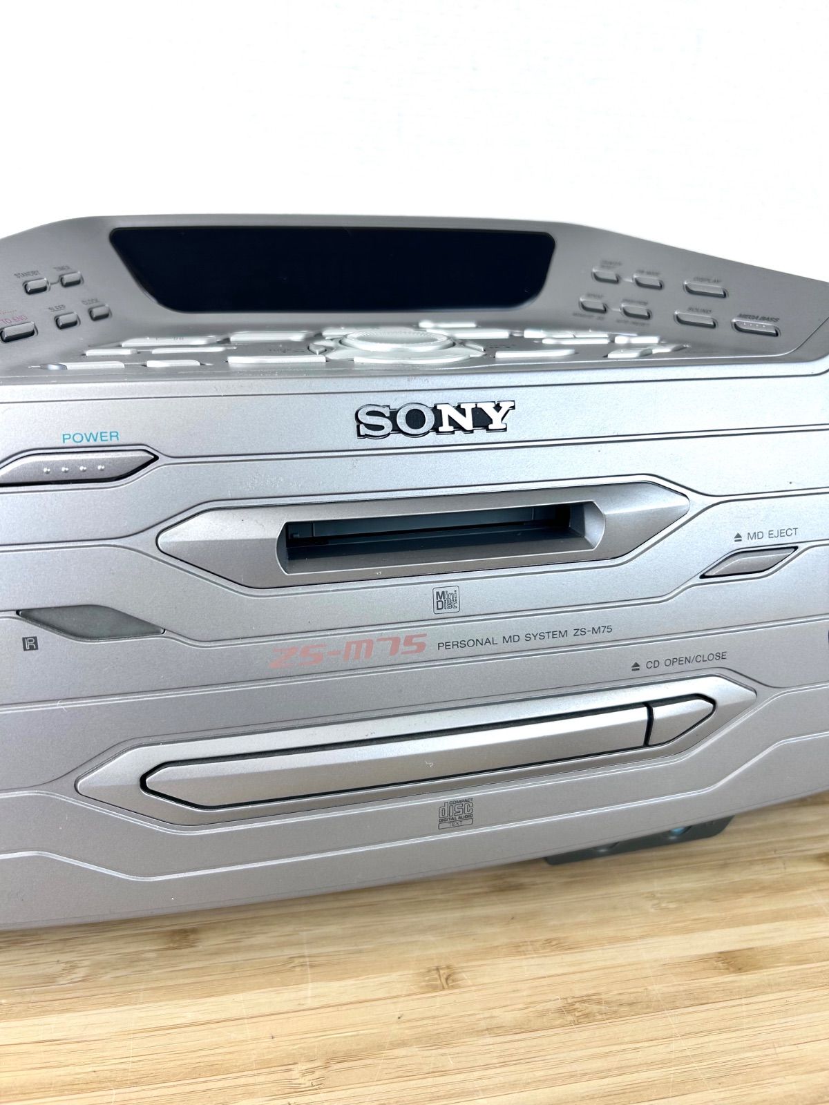 SONY ZS-M5 パーソナルミニディスクシステム ☆送料込☆ SONY ZS-M5 SONY ZS-M5 パーソナルミニディスクシステム