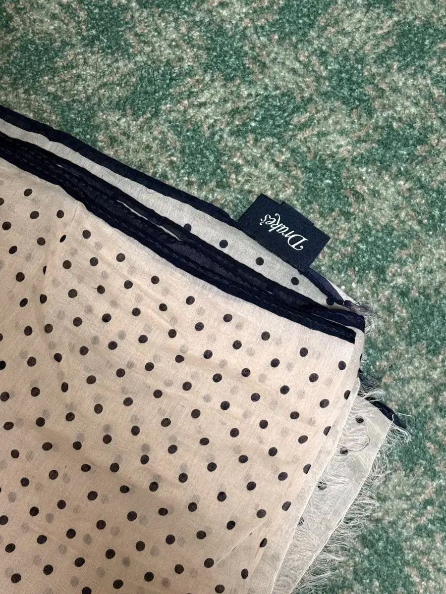 Drake s ドレイクス ドット 柄 スカーフ