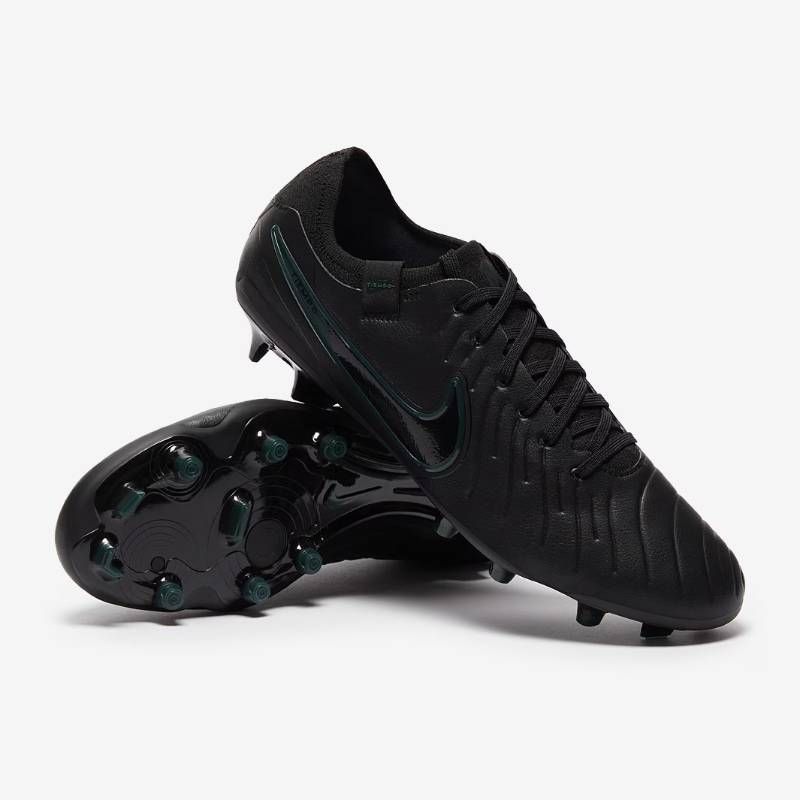 匿名配送 Nike サッカー スパイク Tiempo Legend 10 Pro FG 黒 ブラック
