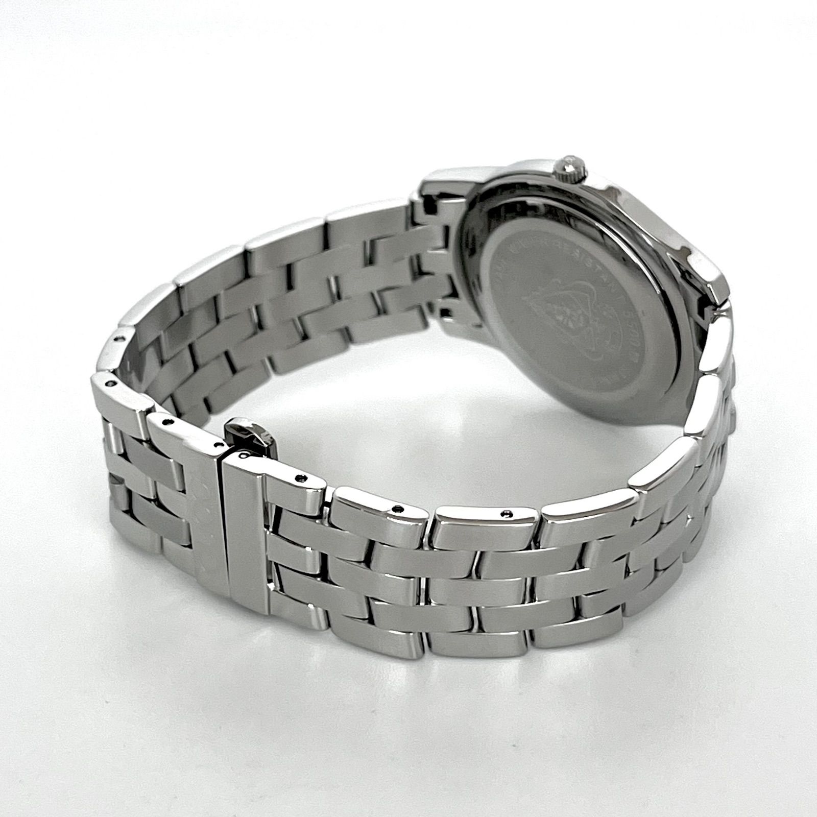 グッチ 5500M メンズ 腕時計 磨き済み 美品】GUCCI 電池新品 シルバー