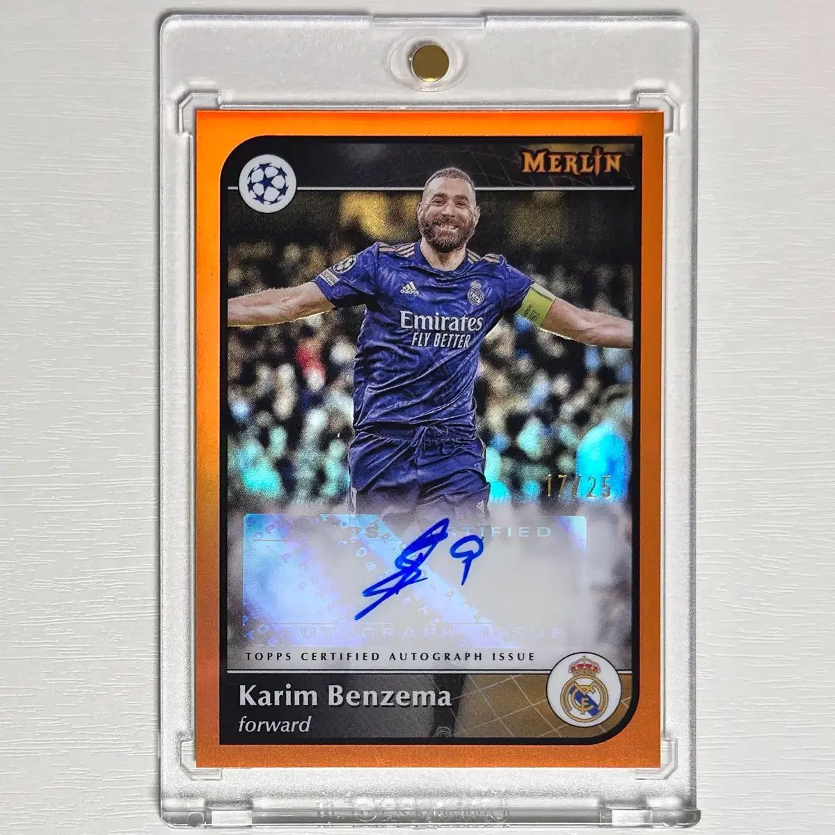 トップス マルチ ベンゼマ 25 オレンジ オート