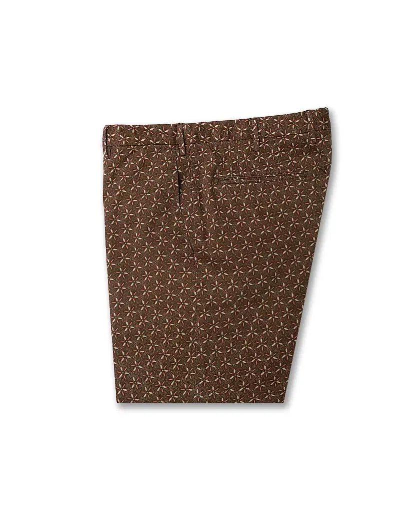 PT 01 ゴースト プロジェクト フラワー パータン イタリー チノ パンツ