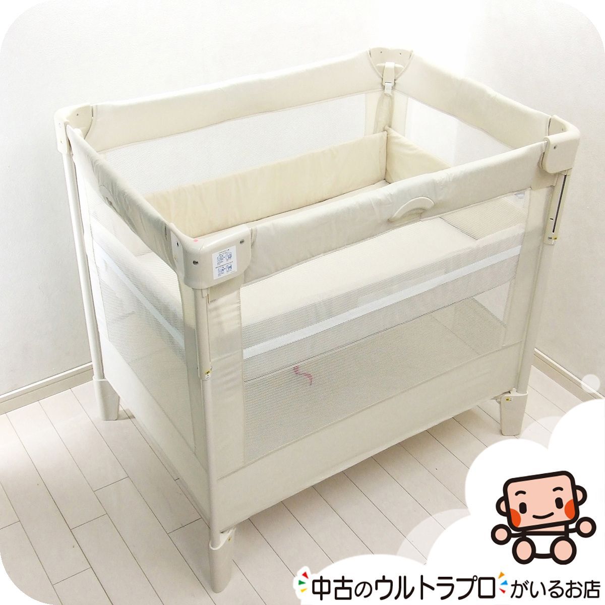 ベビーベッド アップリカ ココネル Aprica COCONEL コンパクトにたためるベビーベッド B