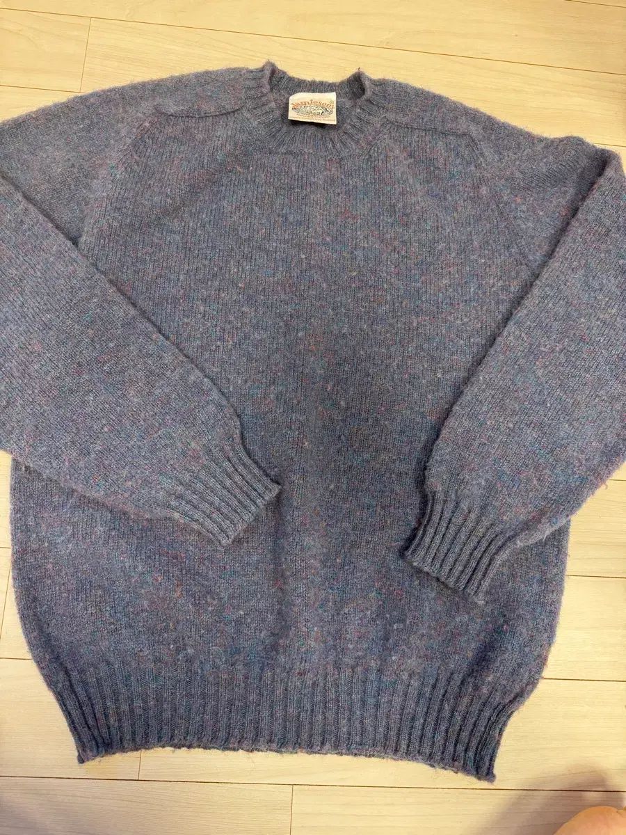 Jamiesons shetland wool クルーネック ニット
