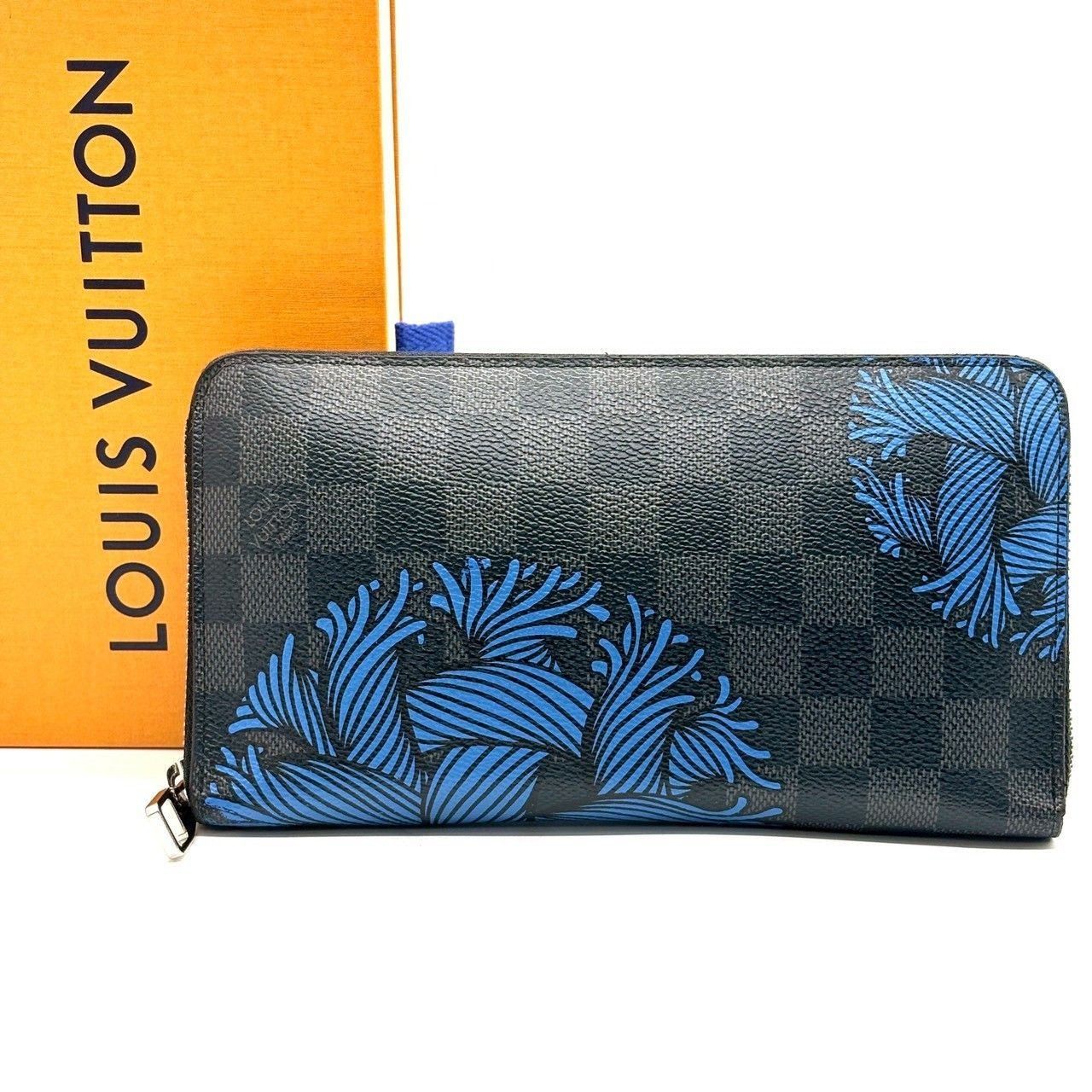 ルイヴィトン ジッピーオーガナイザー ダミエグラフィットクリストファーネメス もう、普通では満足しない】 LOUIS VUITTON ジッピーオーガナイザー 長