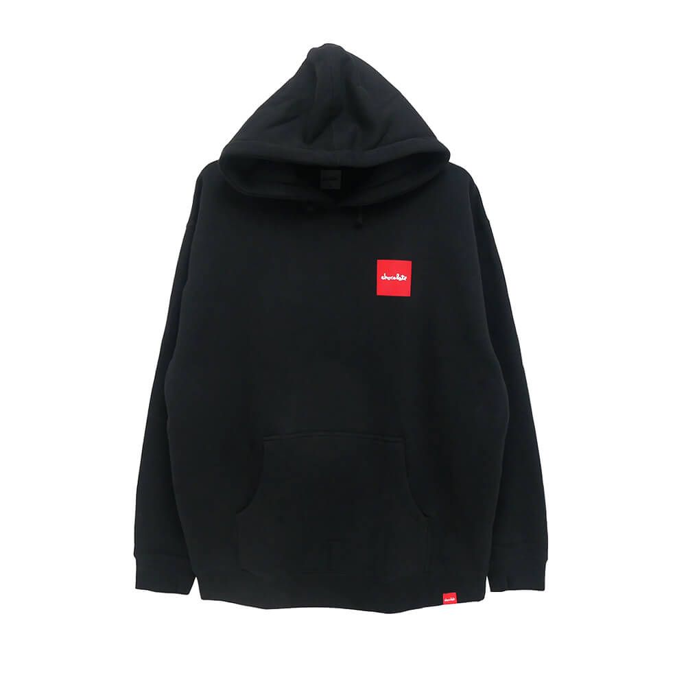 CHOCOLATE HOOD チョコレート パーカー SQUARE BLACK スケートボード